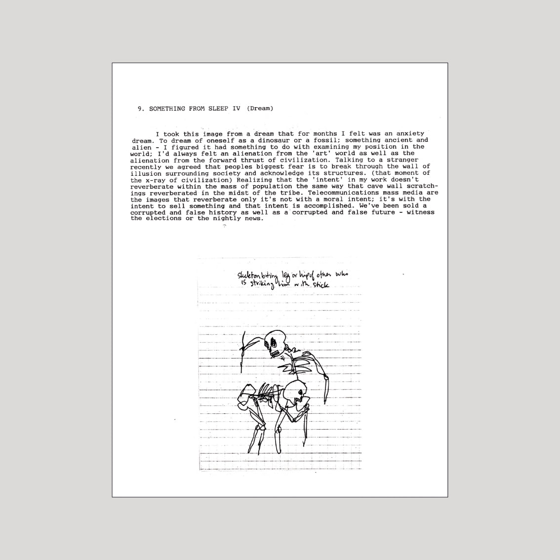 David Wojnarowicz - In the Shadow of Forward Motion