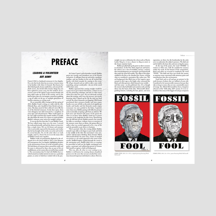 Robbie Conal - Streetwise: 35 Years of Politically Charged Guerrilla Art