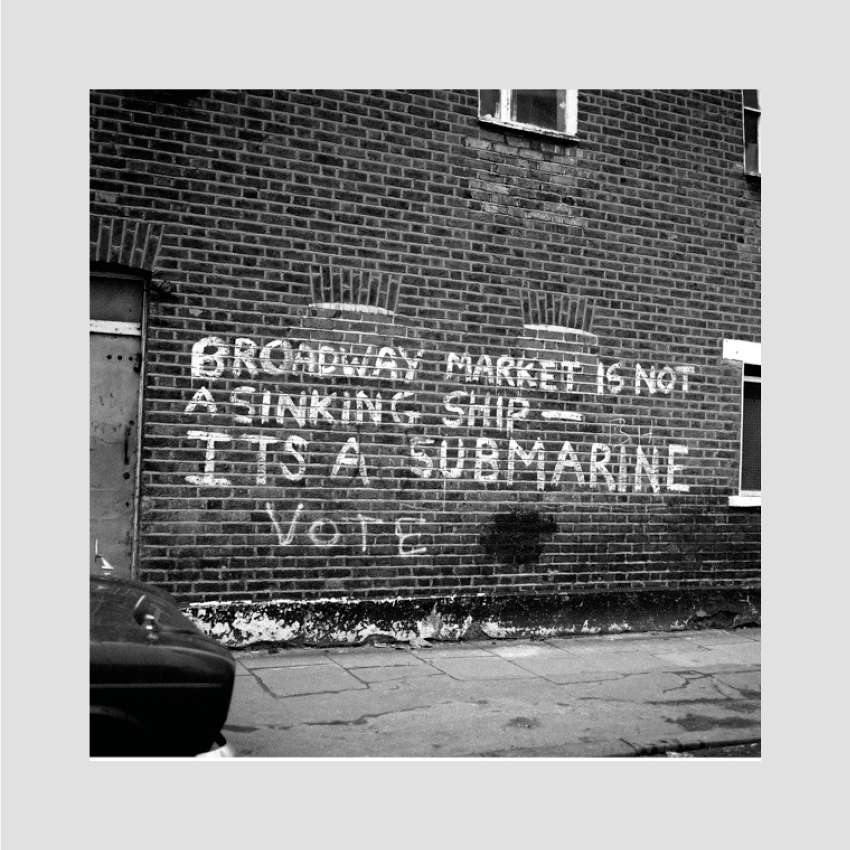 Stuart Goodman - One Saturday in 82 on Broadway Market