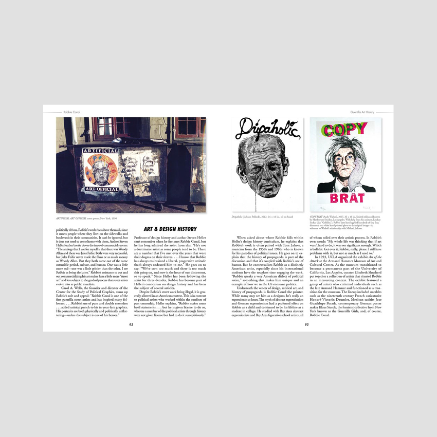 Robbie Conal - Streetwise: 35 Years of Politically Charged Guerrilla Art