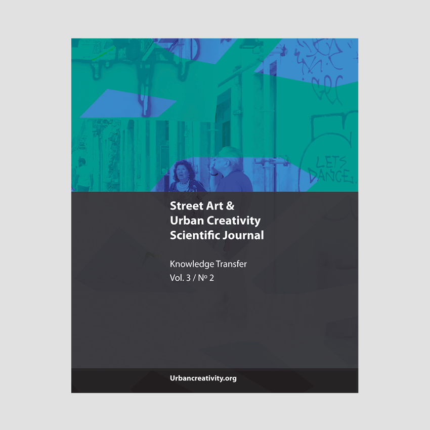 Street Art & Urban Creativity Scientific Journal #3 : Knowledge Transfer