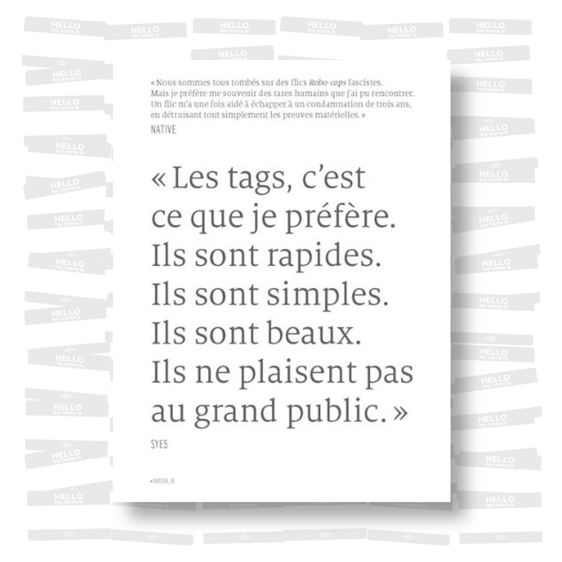 Tag - Paris, New York, São Paulo