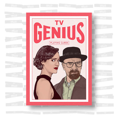 TV Genius Playing Cards