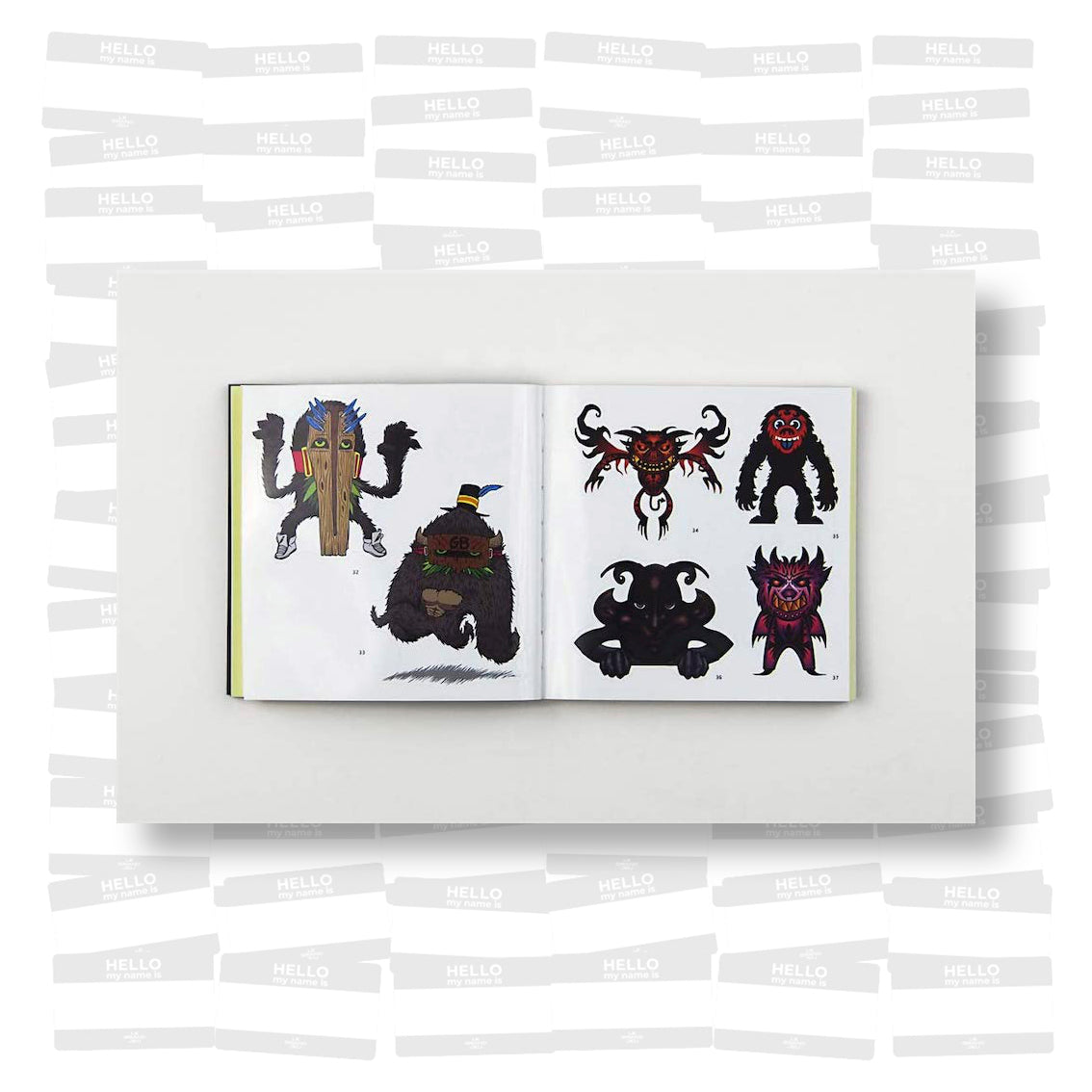 Stickerbomb Monsters