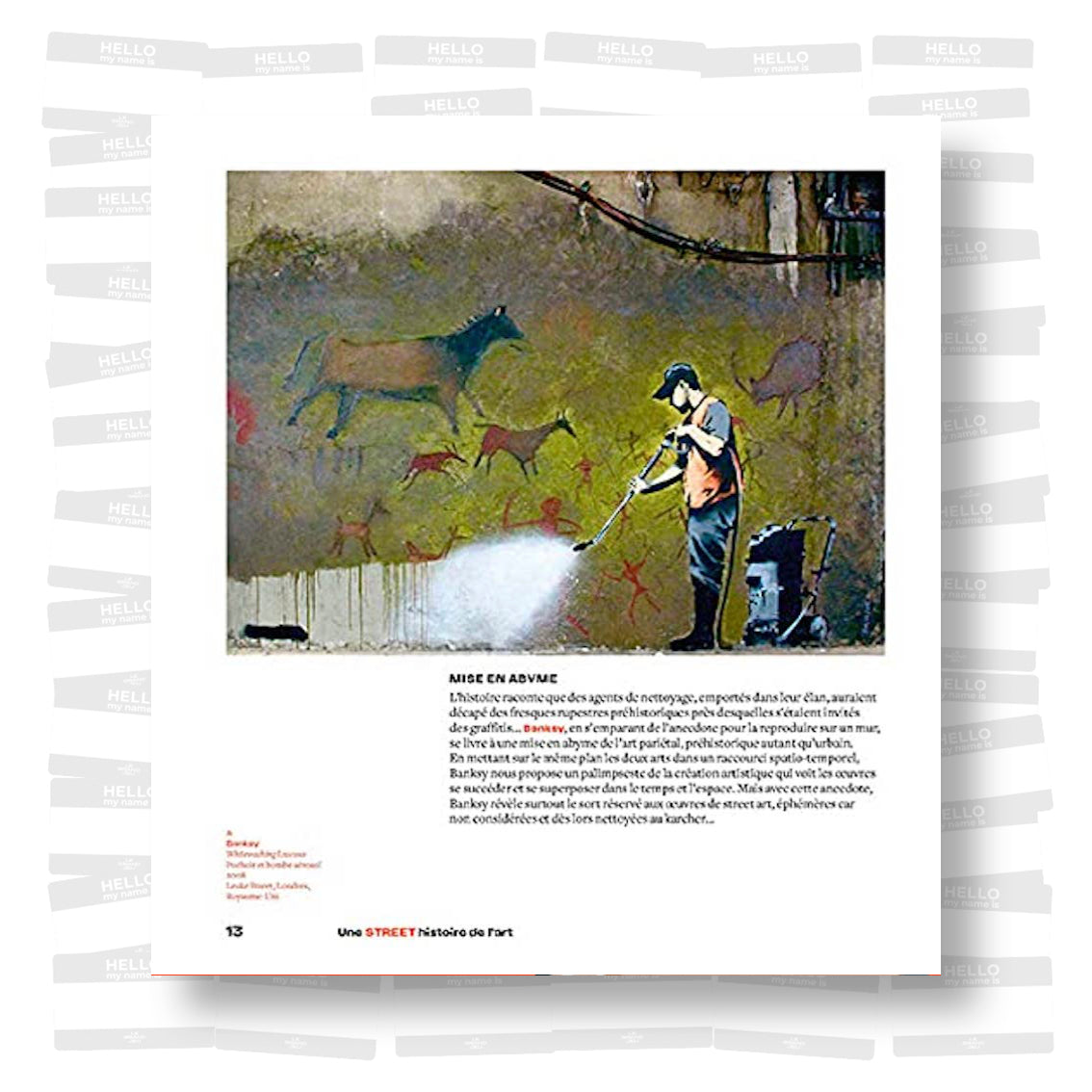 Une street histoire de l'art: 50 ans d'art urbain révèlent 5000 ans d'histoire de l'art