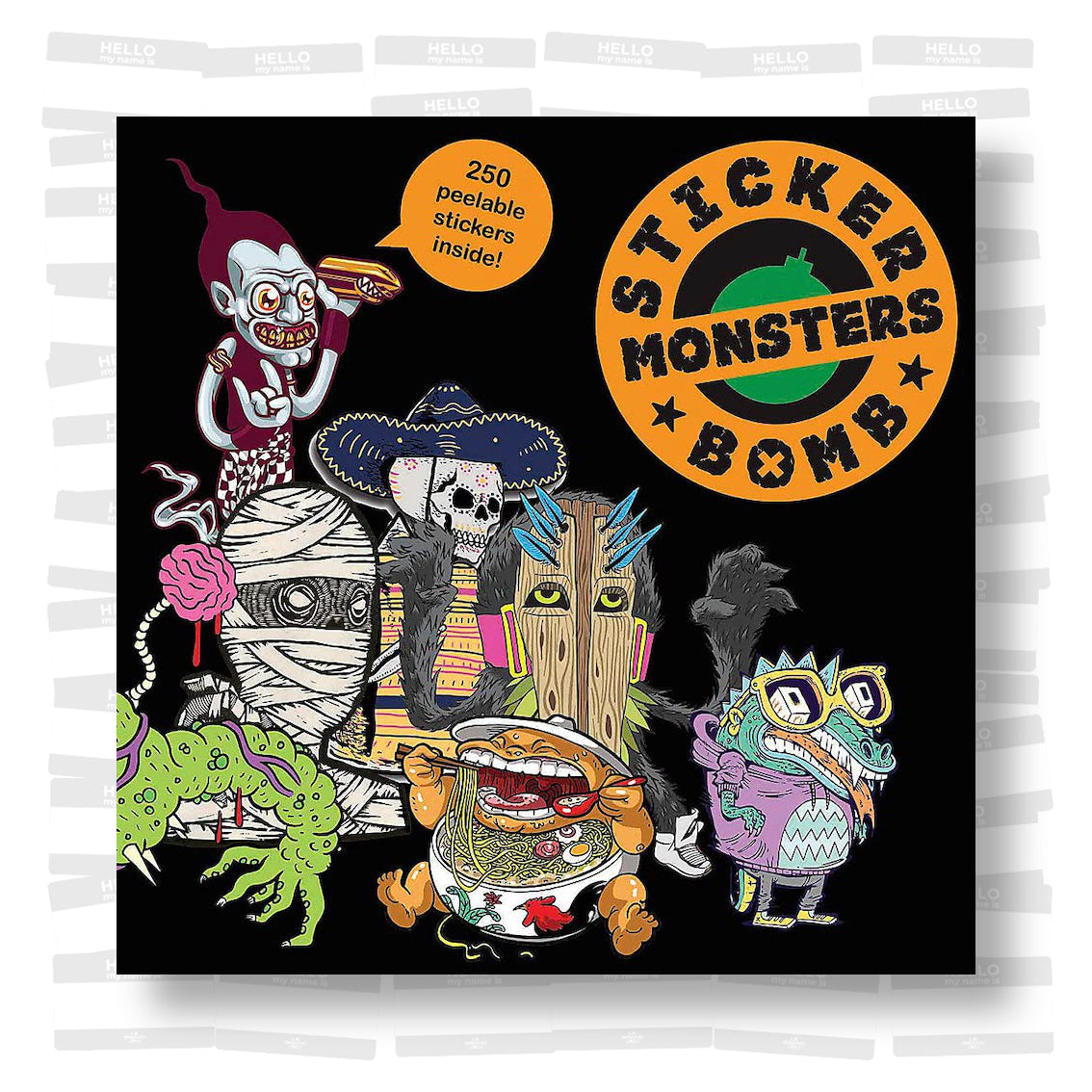 Stickerbomb Monsters
