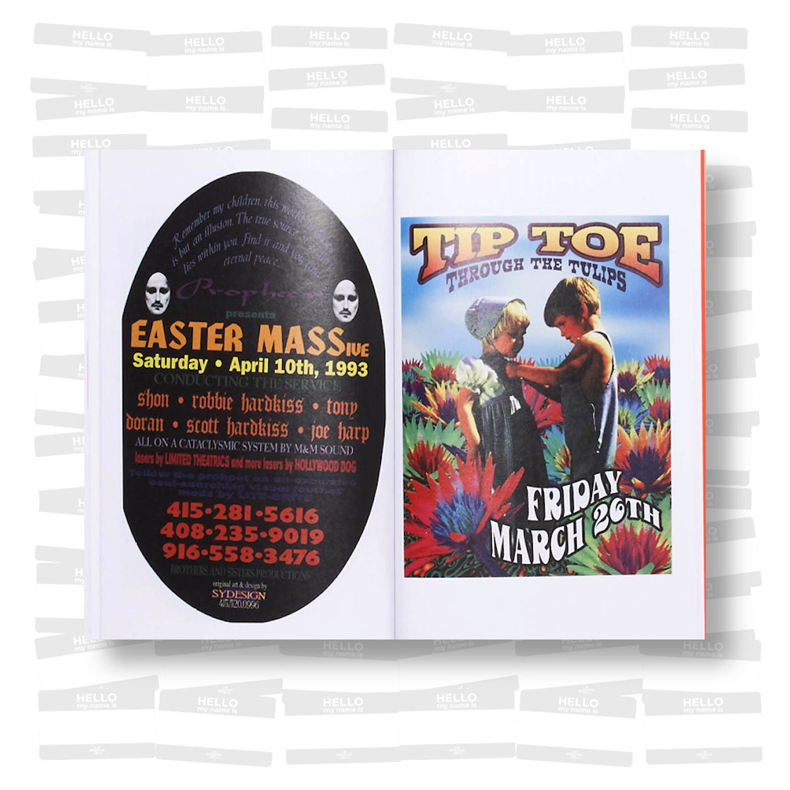 San Francisco Rave Flyers 1990-1993