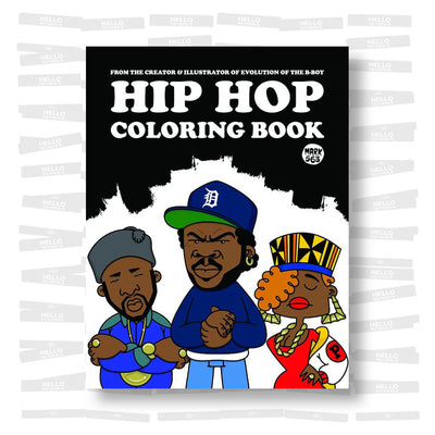 Hip Hop Coloring Book