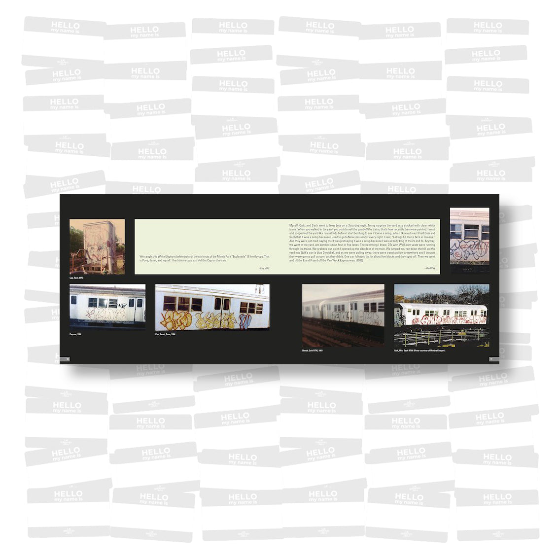 From the Platform 2: More NYC Subway Graffiti, 1983-1989