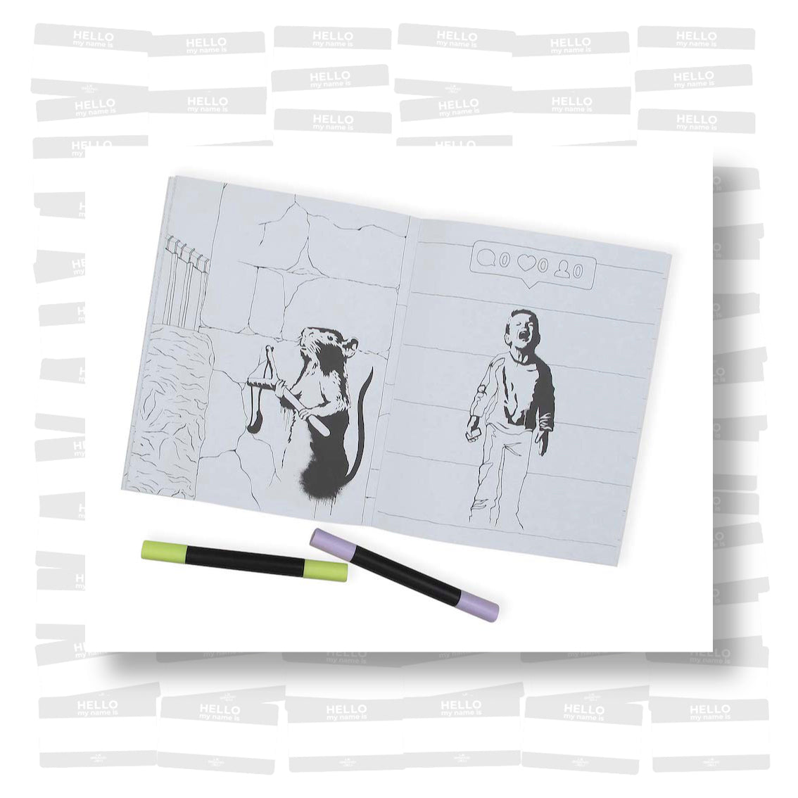 Banksy Coloring Book: Unofficial