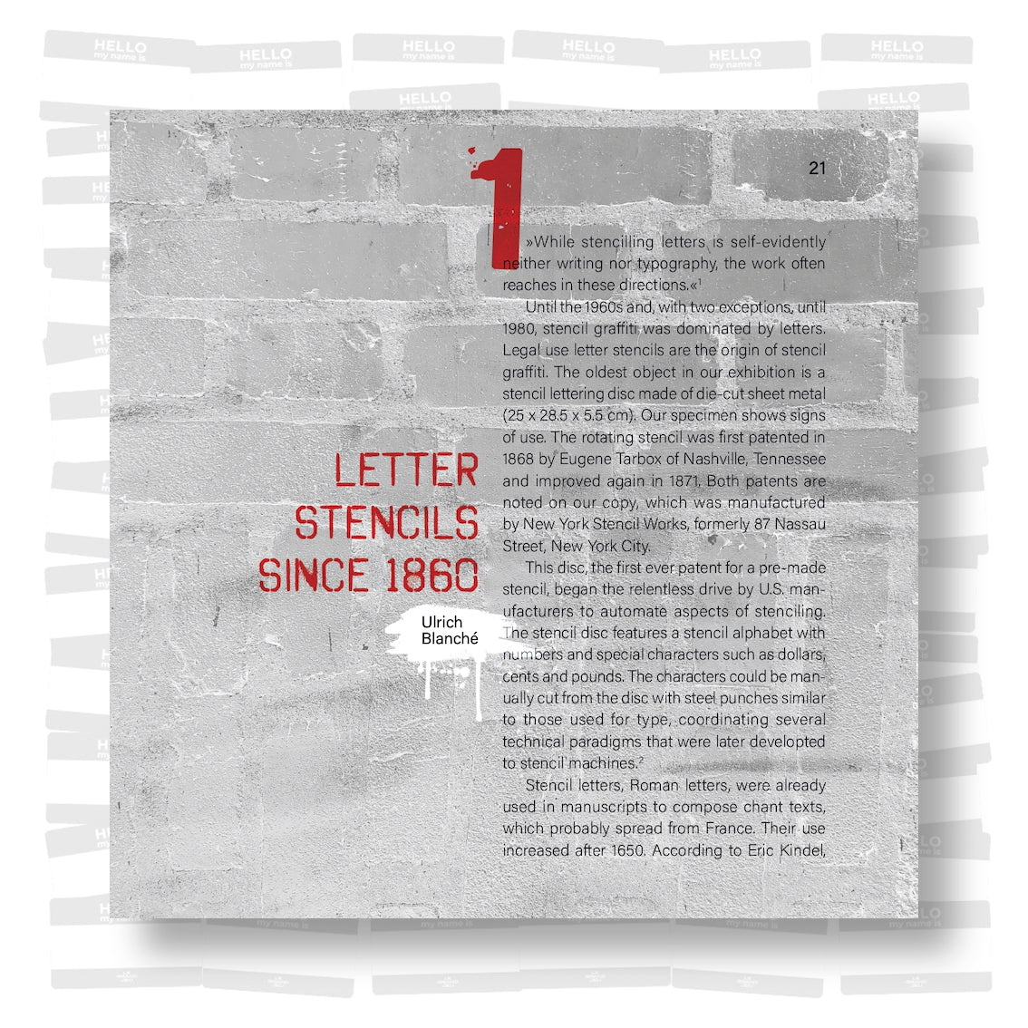 Ulrich Blanché - Stencil Stories: A Stencil History of Street Art / Geschichte des Schablonen-Graffiti