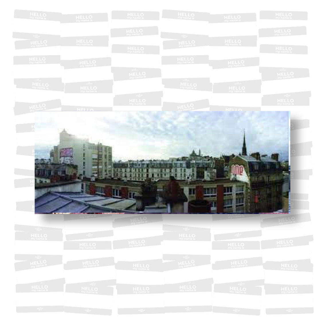 Jean-Yves Donati - Rooftop Graffiti Paris