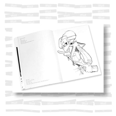 Graffiti Coloring Book 2 Characters