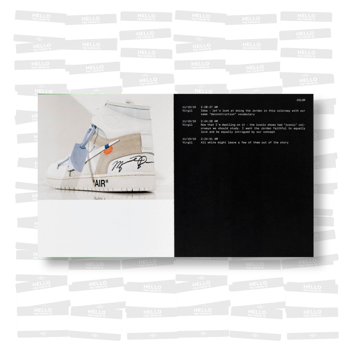 Virgil Abloh - Nike. ICONS