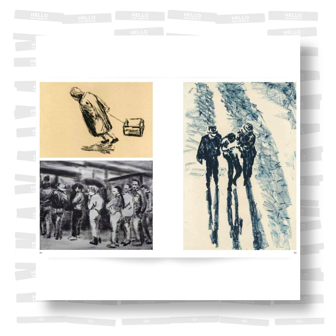 Jane Dickson in Times Square