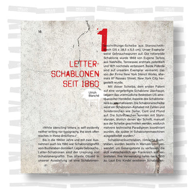 Ulrich Blanché - Stencil Stories: A Stencil History of Street Art / Geschichte des Schablonen-Graffiti