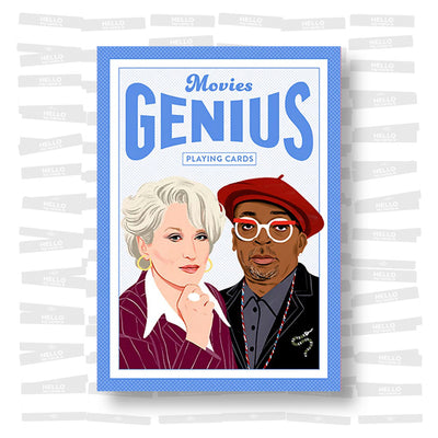 Movies Genius Playing Cards