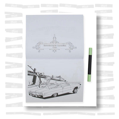 Lowrider Coloring Book