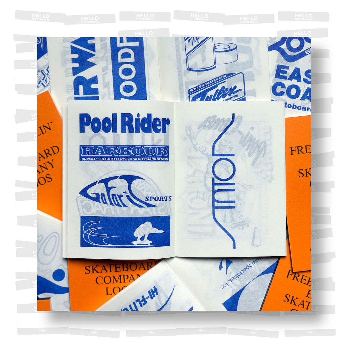 KFAX11 - Free Wheelin' Early Skateboard Company Logos