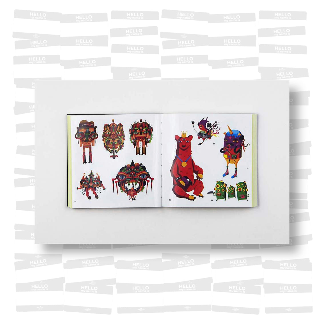 Stickerbomb Monsters