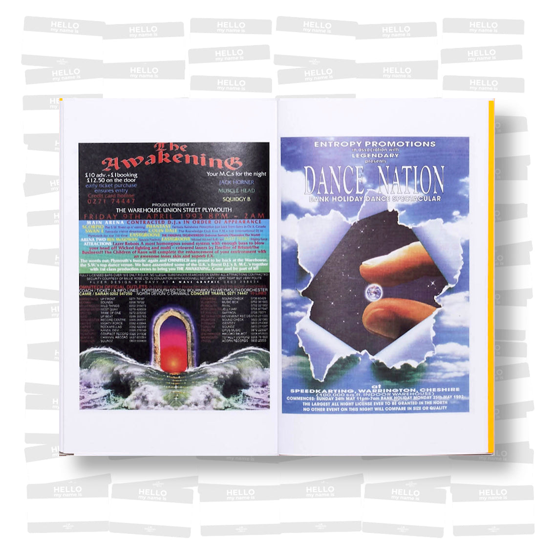 U.K. Rave Flyers 1991-1996
