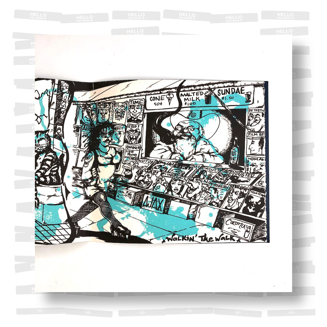 Daze - [Silkscreen book]