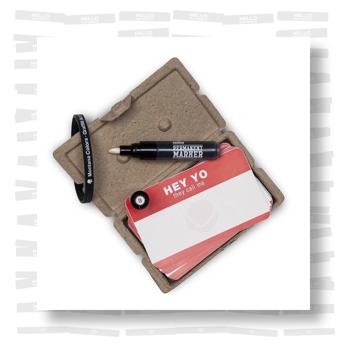 Pack MTN WTF Marker + Eggshell Stickers