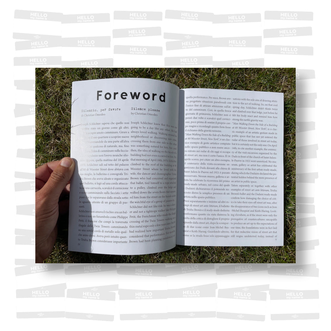 Discret art in the streets. Vlady, an Italian street artist in Sweden