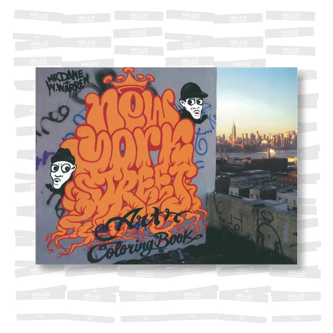New York Street Art Colouring Book