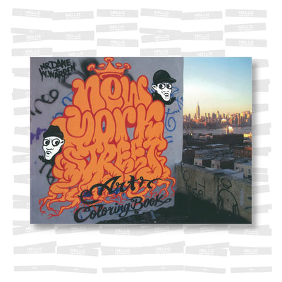 New York Street Art Colouring Book