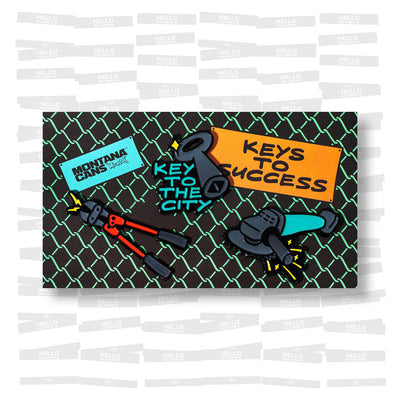 Montana Key to the City's Pin Set