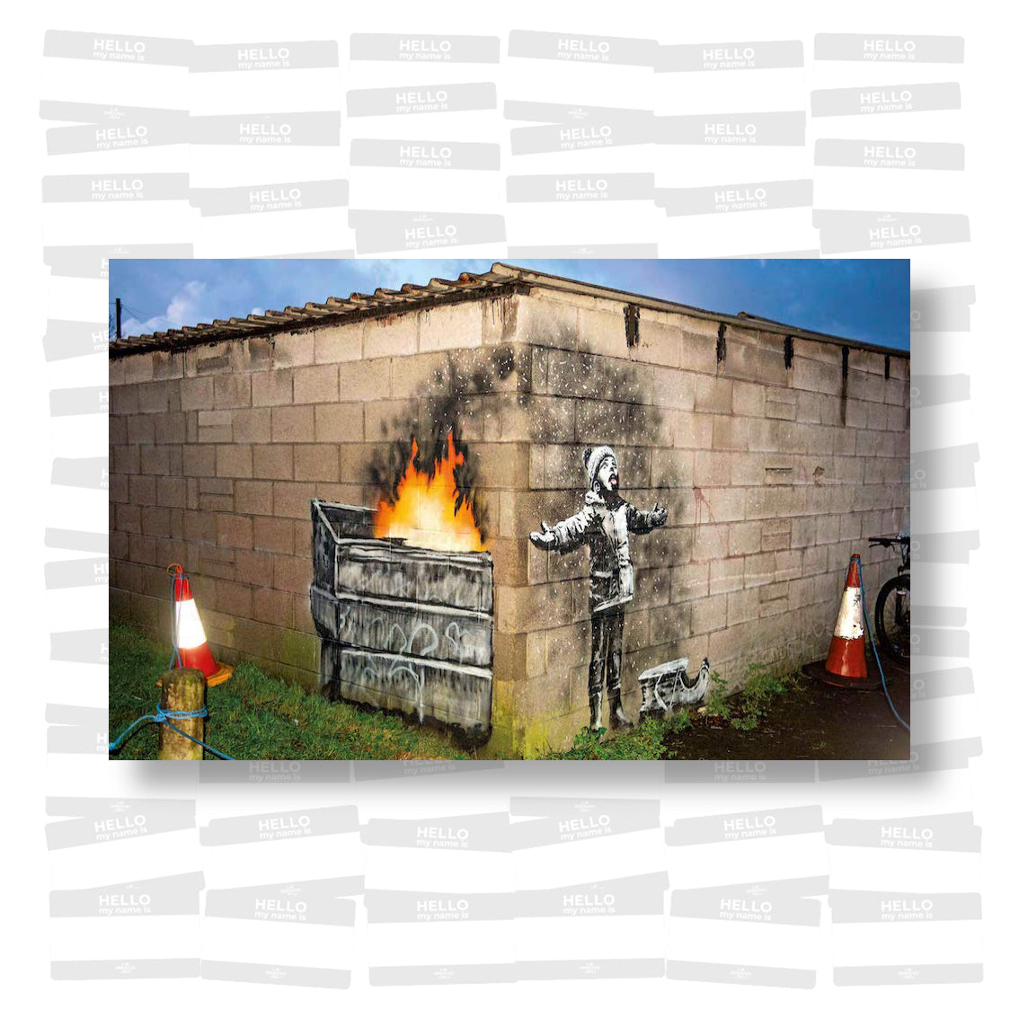 Banksy you are an Acceptable Level of Threat