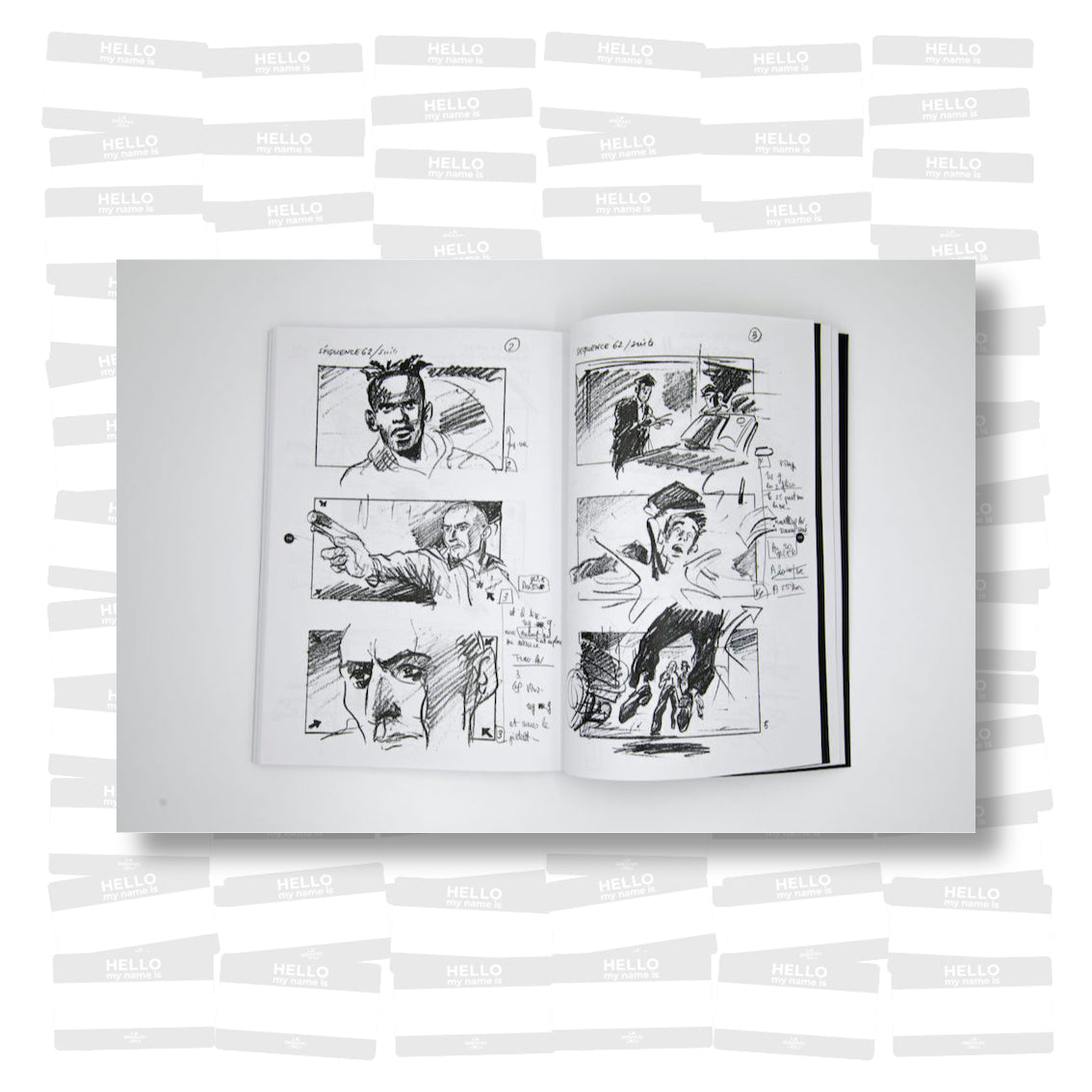 Mathieu Kassovitz - La Haine, fac-similé du scénario