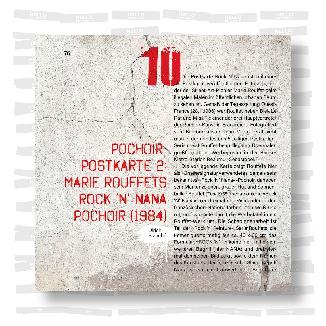 Ulrich Blanché - Stencil Stories: A Stencil History of Street Art / Geschichte des Schablonen-Graffiti