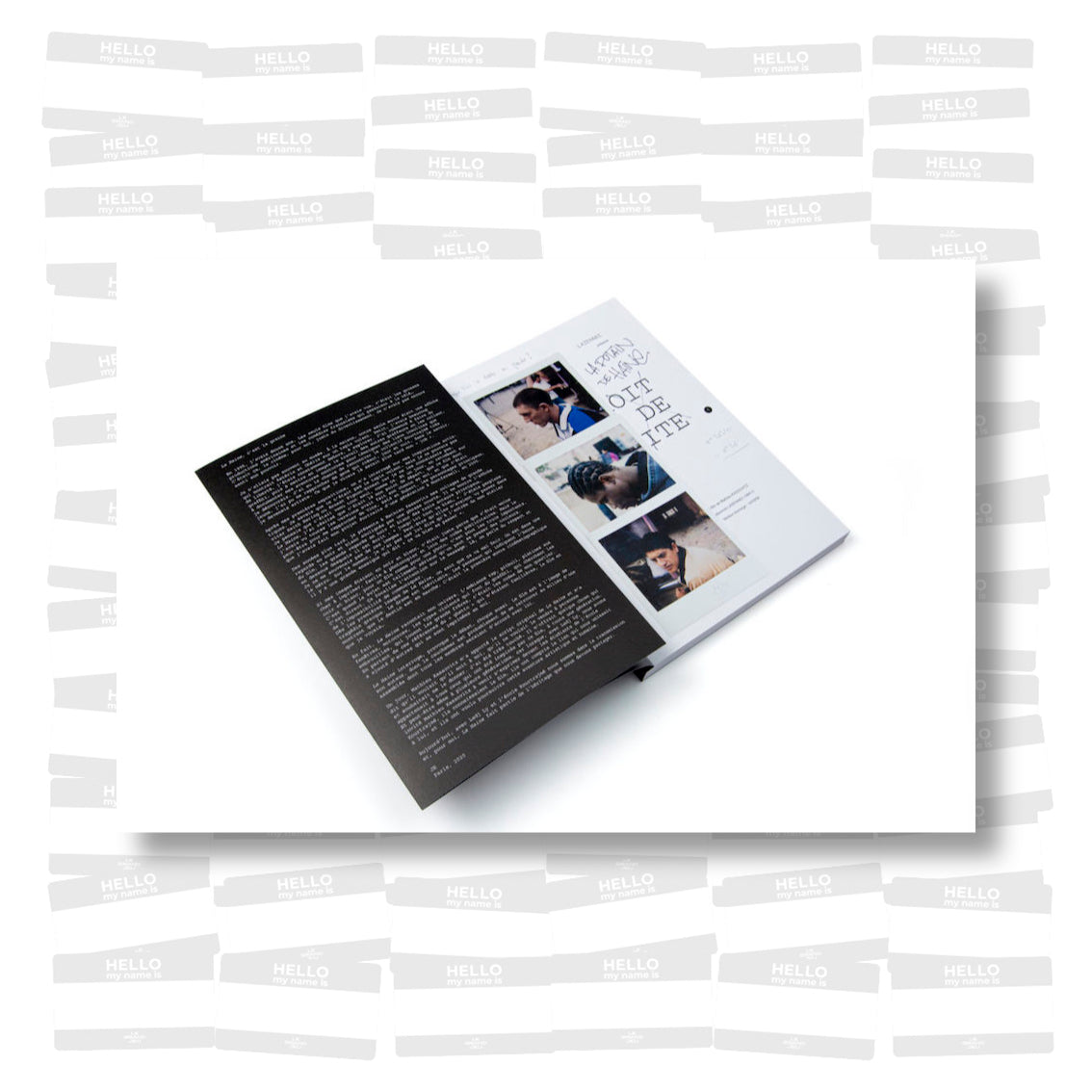 Mathieu Kassovitz - La Haine, fac-similé du scénario