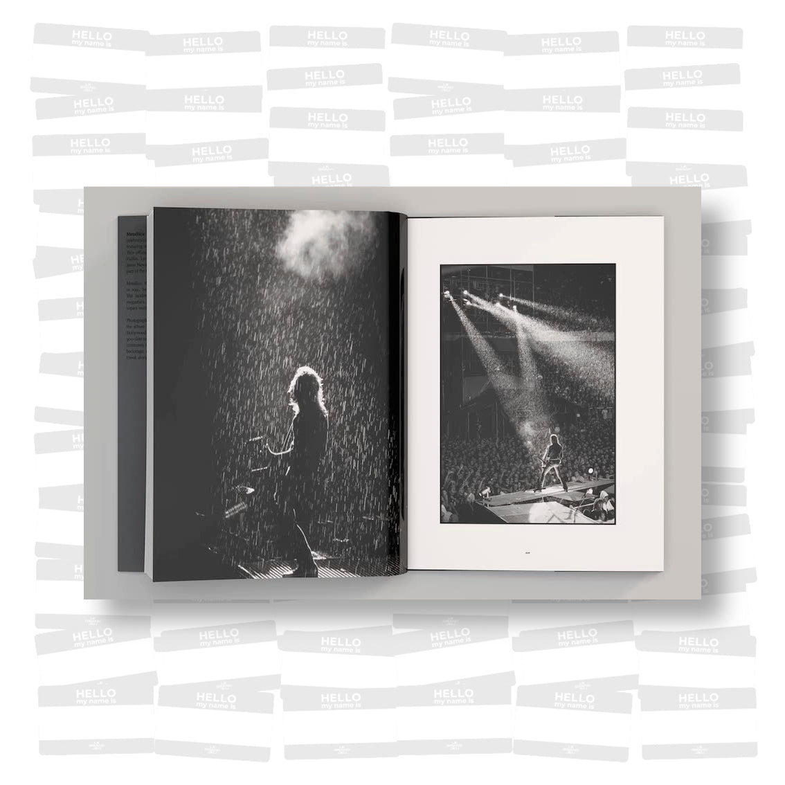 Ross Halfin - Metallica the Black Album in Black and White