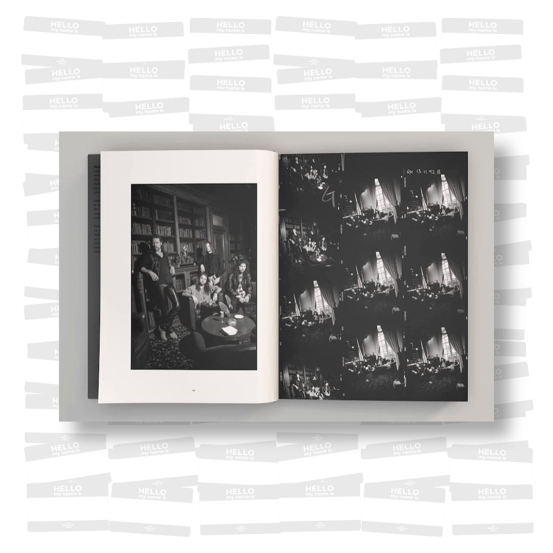 Ross Halfin - Metallica the Black Album in Black and White