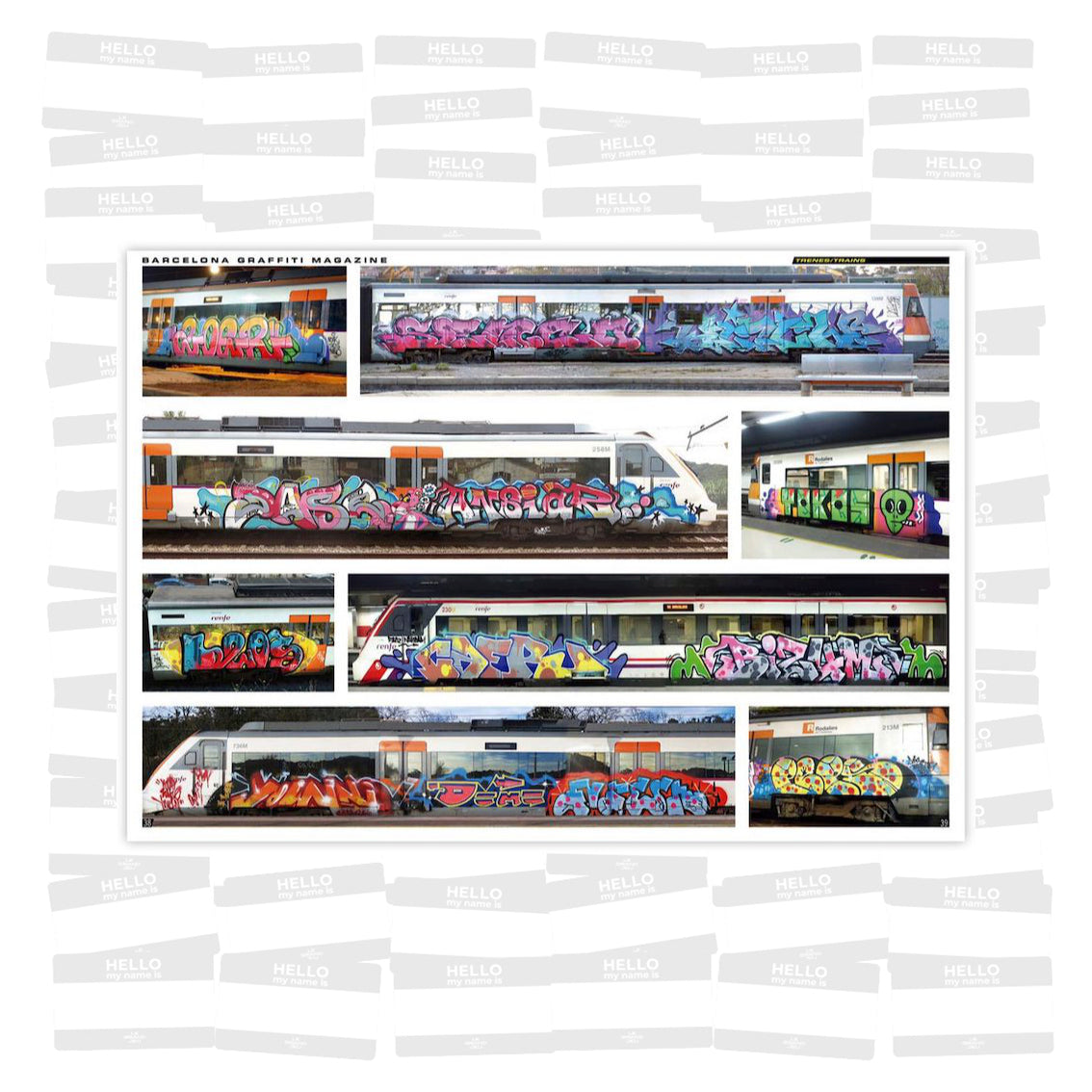 Oh my tag! #8 Barcelona Graffiti Magazine