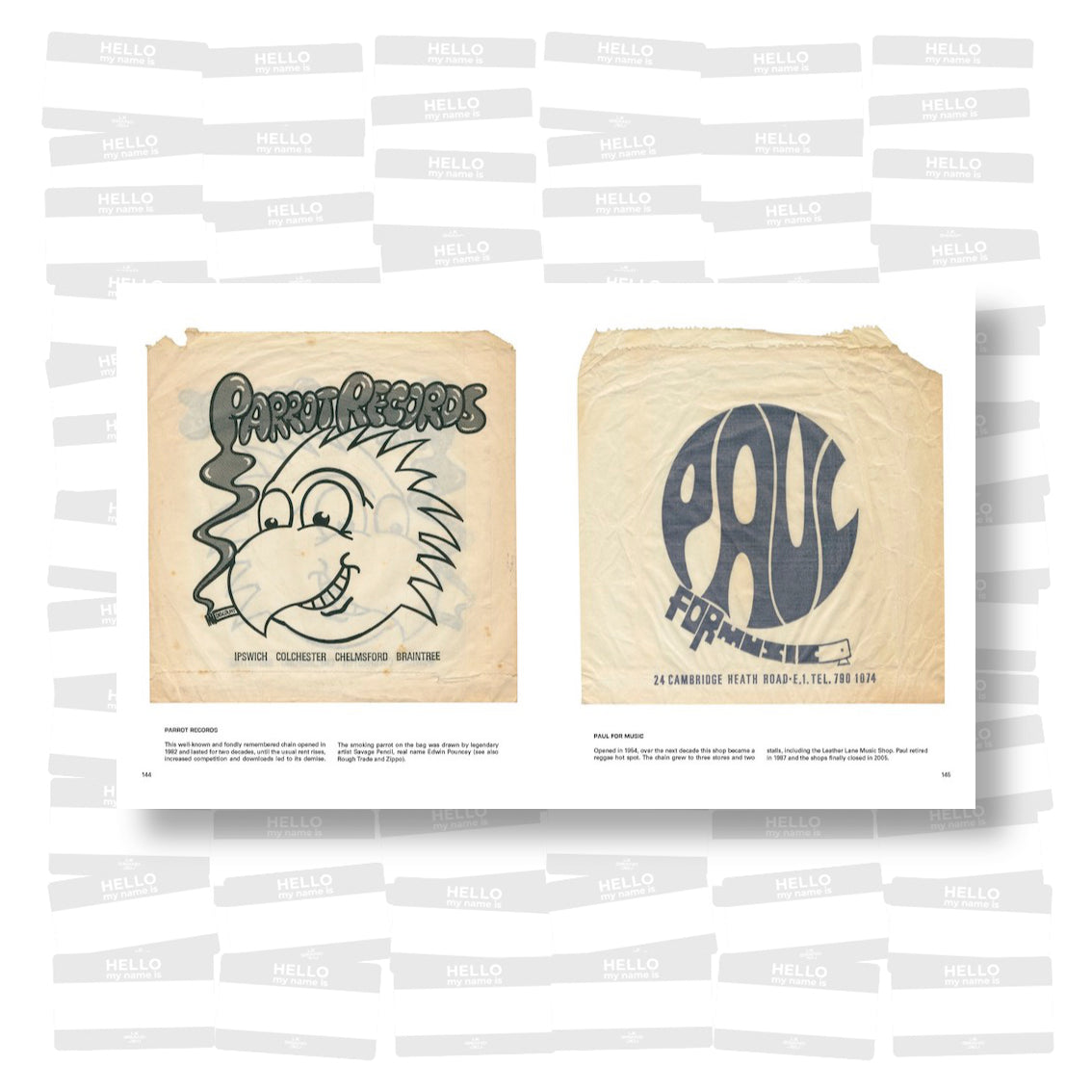 A-Z of Record Shop Bags: 1940s to 1990s