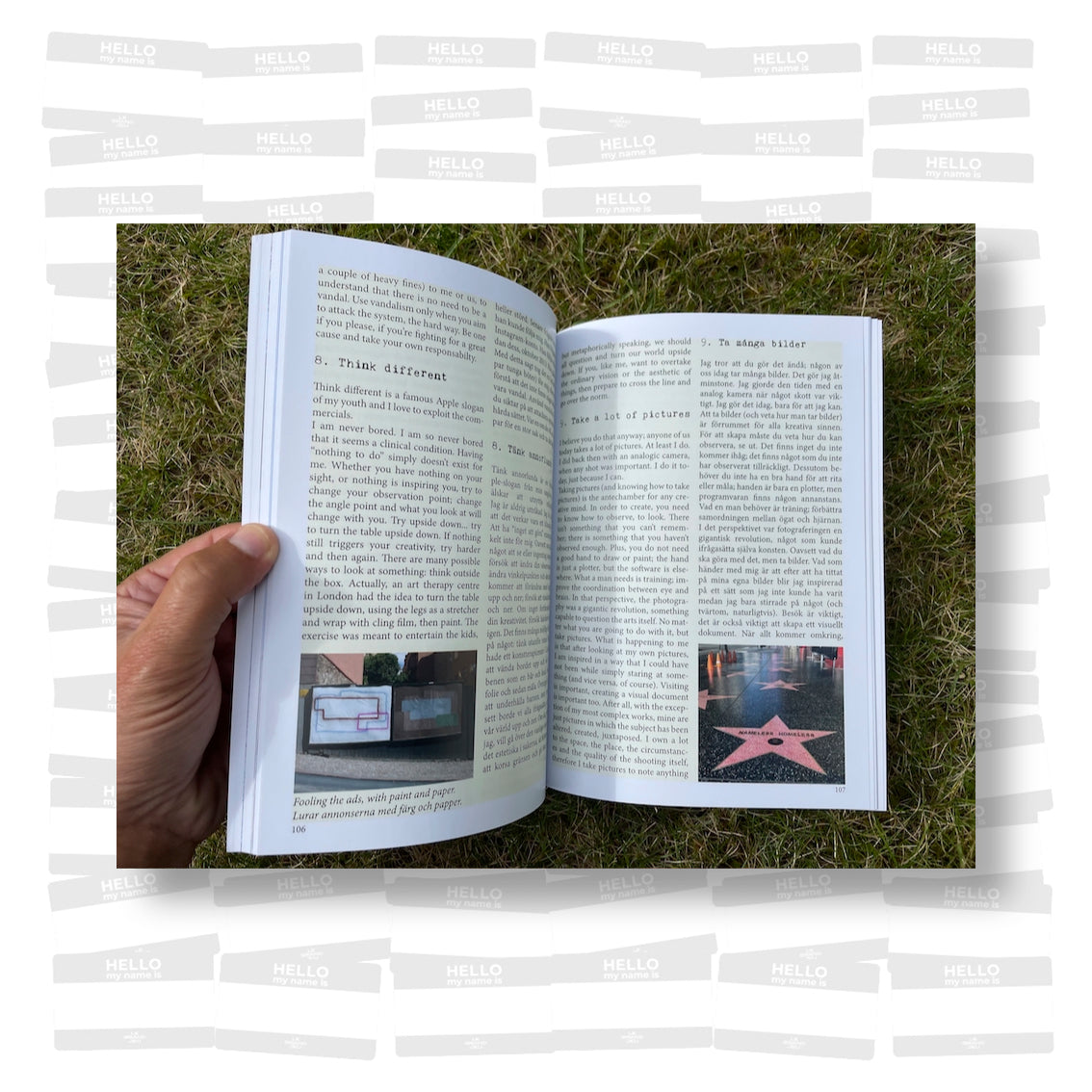 Discret art in the streets. Vlady, an Italian street artist in Sweden