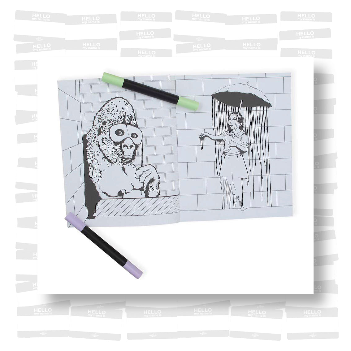 Banksy Coloring Book: Unofficial