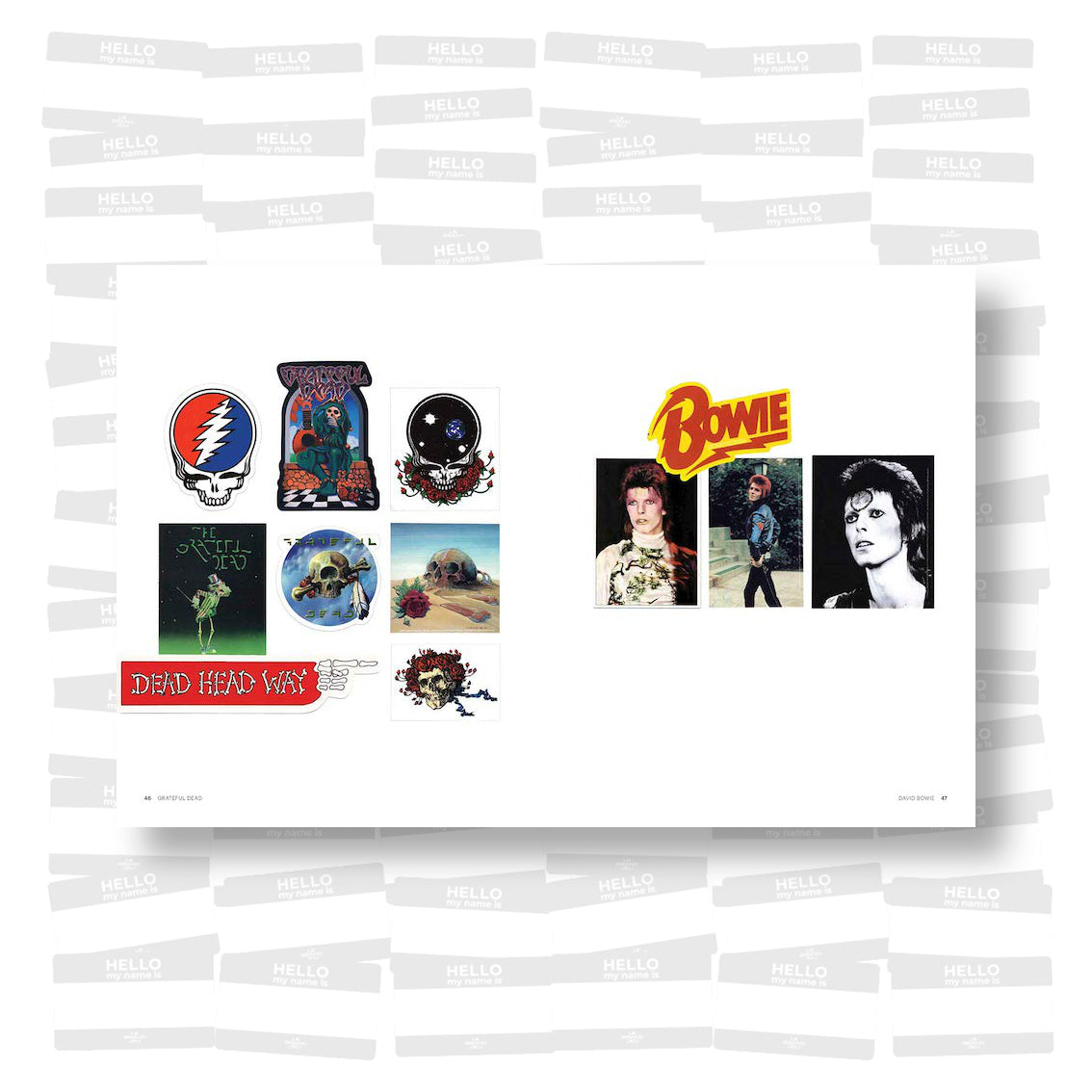 新品 洋書 DB Burkeman Stickers Vol. 2 Art