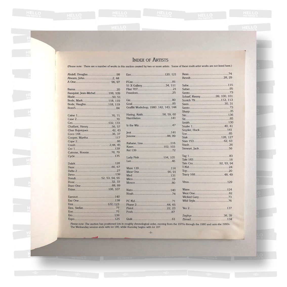 Guernsey’s Graffiti Art 2000