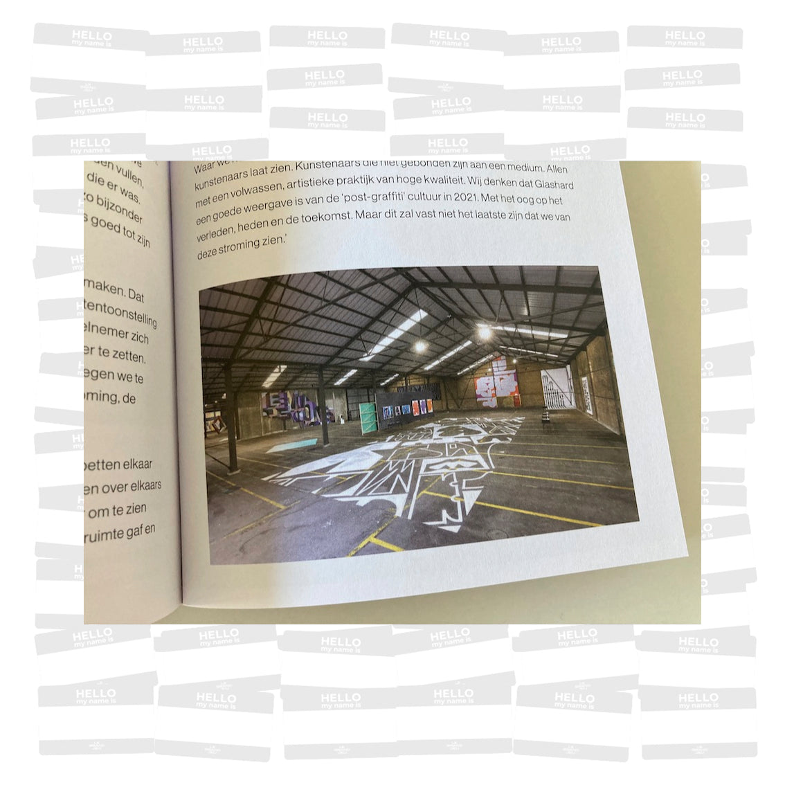 Glashard - Post-graffiti in De Glasfabriek Schiedam