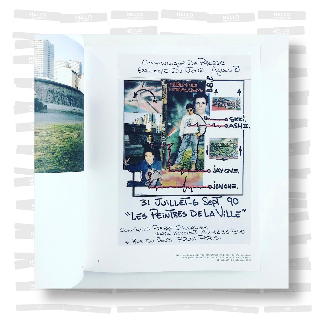 Sur nos murs. 40 ans de graffiti avec agnès b.