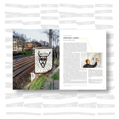 EINE STADT WIRD BUNT. Hamburg Graffiti History 1980-1999