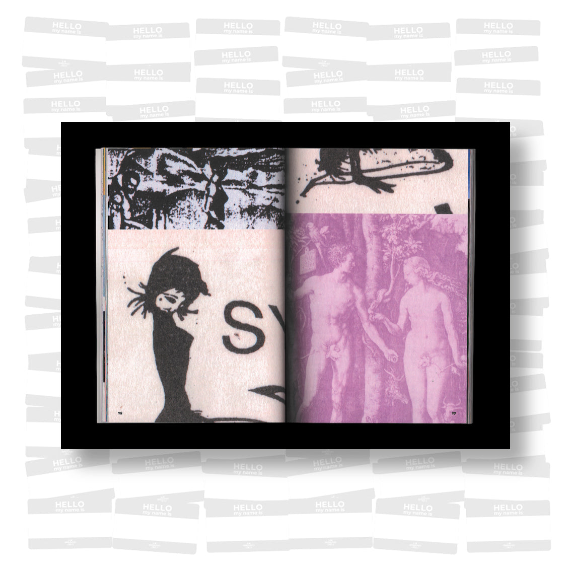 Julia Von Dorpp - Ex-TRACTS Flyers de rave anglaise ; cartes, illustrations, photographies, symboles et typographies