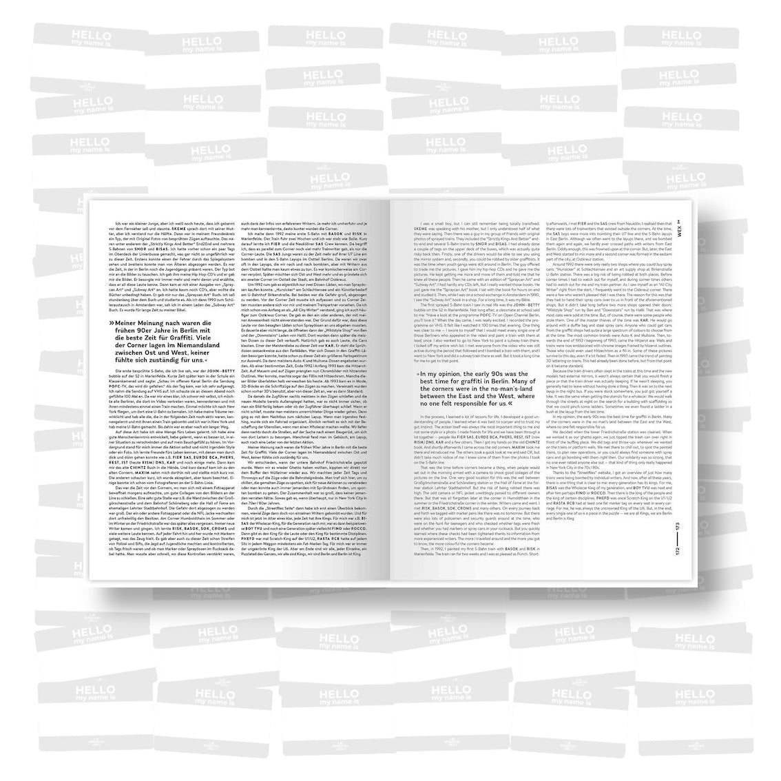 DECADES vol. 1  1990-2000 Graffiti Writing in Berlin