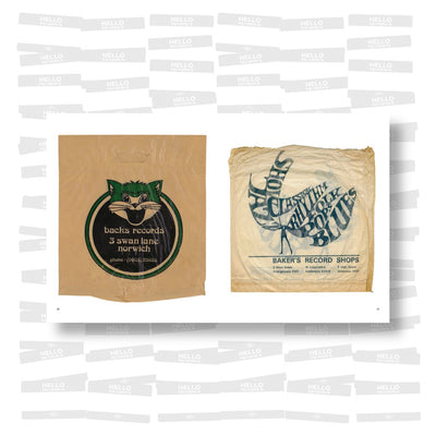 A-Z of Record Shop Bags: 1940s to 1990s