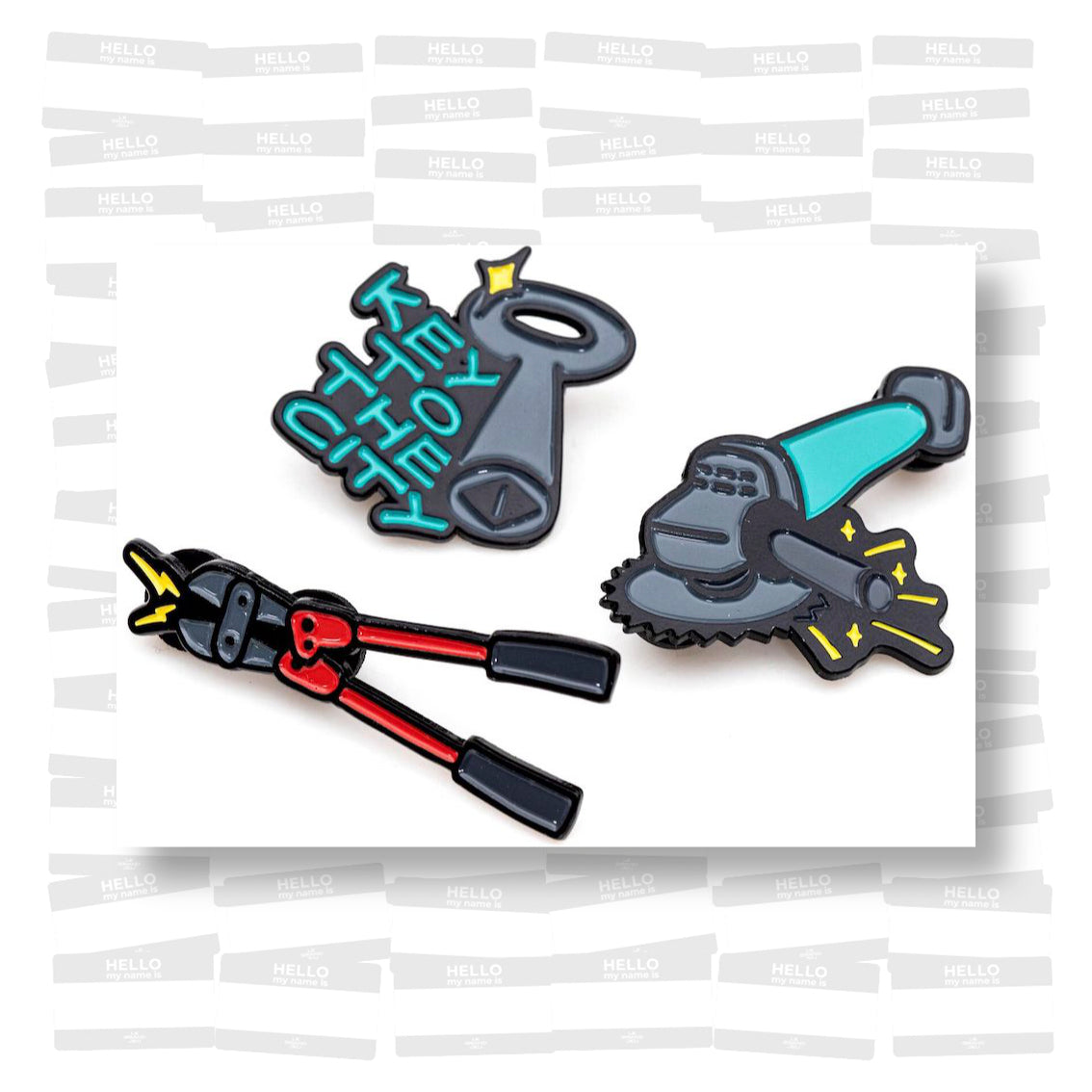 Montana Key to the City's Pin Set